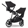 EasyGo DuoFlex Ebony Black 2+2 wózek bliźniaczy wielofunkcyjny